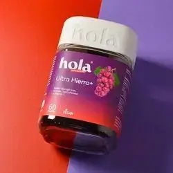 hola ultra hierro+ 60 gummies