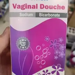 Vaginal baking soda douche