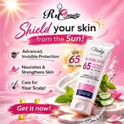 sunscreen +SPF 65!