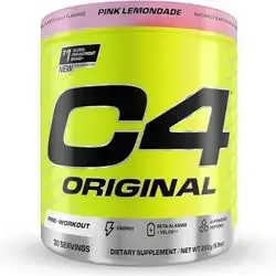 C4 Original Pre-Workout pink lemonade flavor-30 servings