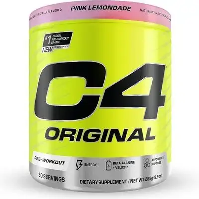 C4 Original Pre-Workout pink lemonade flavor-30 servings