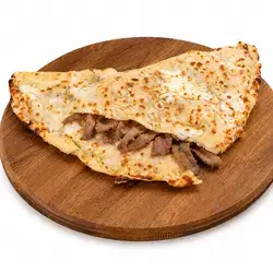 Cheese And Meat Gass Saj