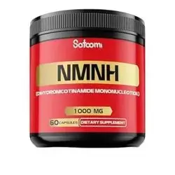 Satoomi NMNH (Dihydronicotinamide Mononucleotide) -NMN Supplement Alternative - 1000mg per Serving NAD Supplement to Support NAD+ 60 Capsules - 30 Days