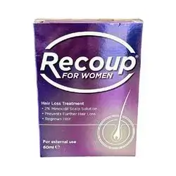 Hair Loss Treatment %2 Minoxidil 60Ml _Recoup