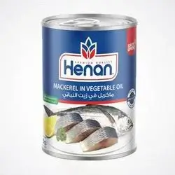 Henan Mackerel in Vegetable Oil 425g