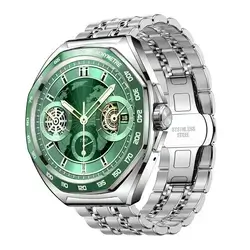 Joyroom Venture JR-FV2 Pro Smart Watch (1.43" AMOLED Display, Bluetooth Calling, 5ATM Water Resistance) – Green