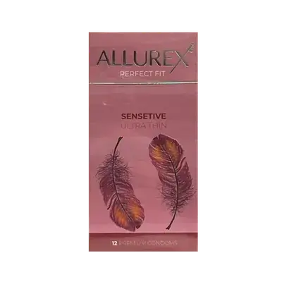 Perfect Fit Sensitive Ultra Thin 12 Premium Condoms _ ALLUREX