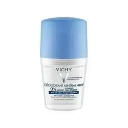 Vichy Deodorant 48h 50ml - Deodorant for Women Alcohol Free, Aluminium Free, Roll-On