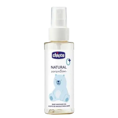 Natural Sensation Baby Massage Oil 0+ _ chicco