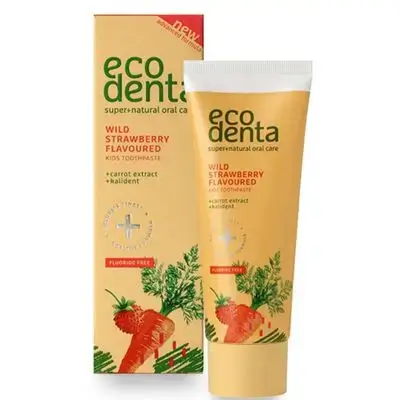 ECO DENTAL TOOTHPASTE FOR CHILDREN WITH STRAWBERRY 75ML