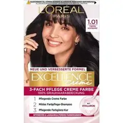 LOREAL PARIS EXCELLENCE Creme 1.01 Jet Black