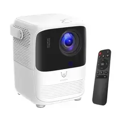 S11 Android Smart Home Projector – White, 4K Supported