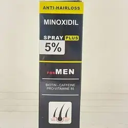 Minoxidil spray plus 5% for men