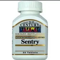 21ST CENTURY DIETARY SUPPLEMENT WITH LYCOPENE & LUTEIN SENTRY 30 TABLETS