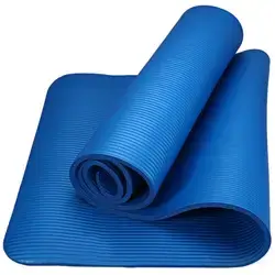NBR Yoga Mat - Blue (Big Size)