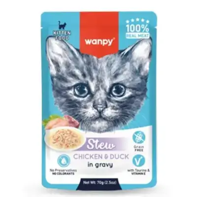 Wet food for kittens 70g