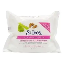5 x St Ives Gentle Facial Cleansing Wipes Dry & Sensitive Skin 35 Pack