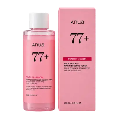 Peach 77+ Niacin Essence Toner 250 ml _ Anua