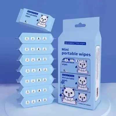 Mini Wet Wipes 64x