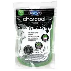Charcoal flossers (30 pieces)