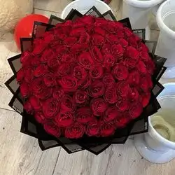 Flower bouqet 100 rose