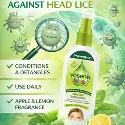 Vosene Kids Head Lice Defence Spray