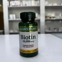 Biotin 10.000mcg Nature's bounty 120softgel