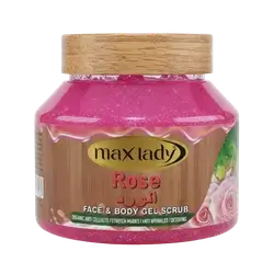 Max Lady Rose Face & Body Gel Scrub 300ml _ ISABELLA