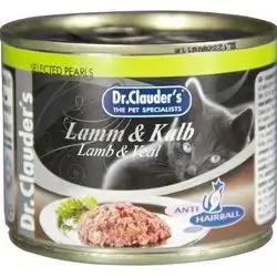 Dr.Clauder's Lamb & veal anti-hairball 200g