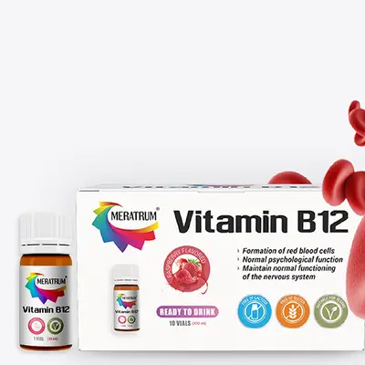 Meratrum Vitamin B12 250mcg 10X100ml vials