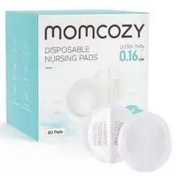 MOMCOZY Disposable Nursing Pads 0.16 cm ultra thin 60 pads