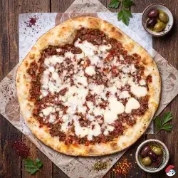 Meat And Cheese Manakish