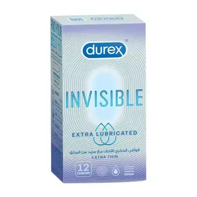 durex condom invisible 12 condoms