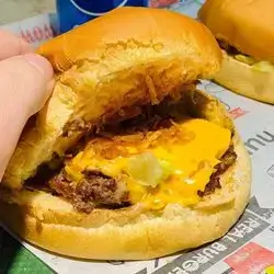 Fried Cheese Burger