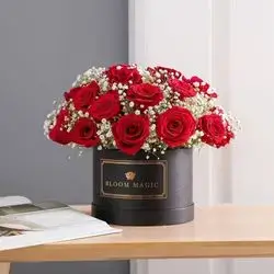Red Flower Box