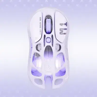 GravaStar Mercury M1 Pro Wireless Gaming Mouse — Special Lavender Purple Edition