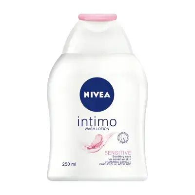NIVEA intimo Sensitive Wash Lotion - Soothing Care with Panthenol & Lactic Acid