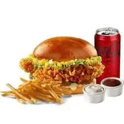 Cajun Burger Combo