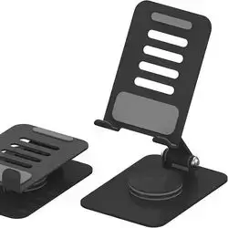 Rotateable White Mobile Stand