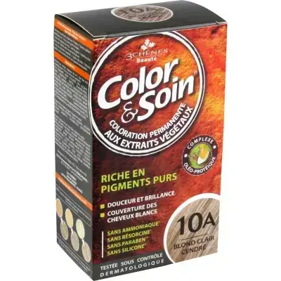 Color & Soin coloration 10A Blond Clair Cendré 135ml