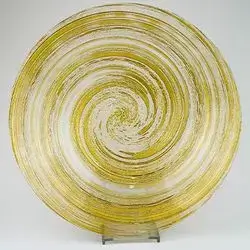 Golden Mansaf Plate 40 Cm