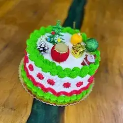 کێکی ساڵی نوێ - گەورە