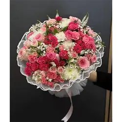 Mix Baby Rose Flowers Bouquet
