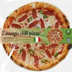 Sausage Chilli pizza 