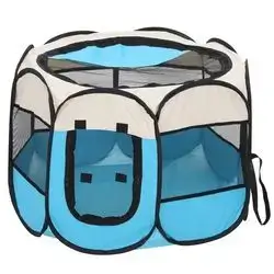 Pet playpen- Blue 130cm