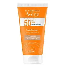 Avène Very High Protection Tinted Sun Cream Spf50+ For Dry Sensitive Skin 50Ml