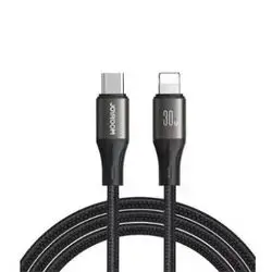 JOYROOM Cable 1.2M Speed Series 30W Fast Charging Data Cable Lighting To C