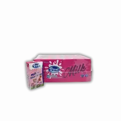 Rival Strawberry Packet Milk 125ml -18count