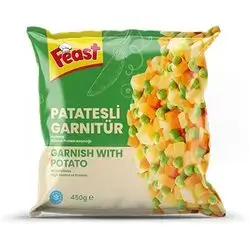 Feast Frozen Peas And Carrots 450G