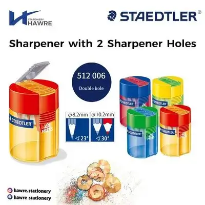 STAEDTLER Sharpener With 2 Sharpener Holes